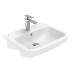 Creavit Ness 55 Cm Yarım Tezgah Lavabo Hemen Al