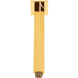 Eca 168 Mm Kare Tavandan Altın Duş Başlığı Borusu - 102126700A1