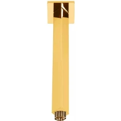 Eca 168 Mm Kare Tavandan Altın Duş Başlığı Borusu - 102126700A1 Hemen Al
