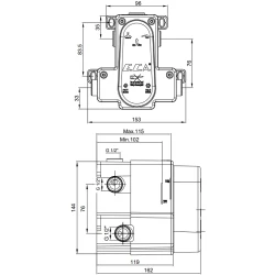Eca 2 Yollu Mat Siyah Sıva Altı Termostatik Ankastre Banyo Bataryası - 102166204C1 Hemen Al
