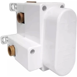 Eca 2 Yollu Mat Siyah Sıva Altı Termostatik Ankastre Banyo Bataryası - 102166204C1 Hemen Al