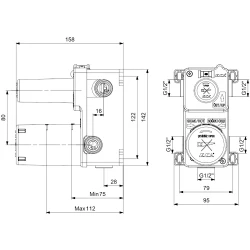 Eca 3 Yollu Mat Siyah Sıva Altı Ankastre Banyo Bataryası - 102166307C1 Hemen Al