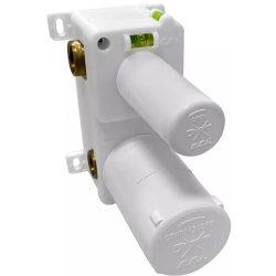 Eca 3 Yollu Mat Siyah Sıva Altı Ankastre Banyo Bataryası - 102166307C1