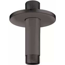 Eca 80 Mm Yuvarlak Tavandan Mat Antrasit Duş Başlığı Borusu - 102126601C5