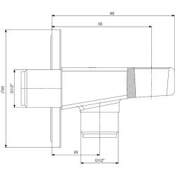 Eca Dalia Altın Duş Çıkış Dirseği - 102199926A1-Y Hemen Al