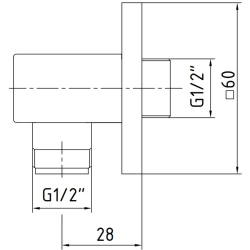Eca Elegant Altın Duş Dirseği - 102126388A1 Hemen Al