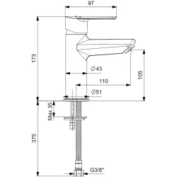 Eca Lia Plus Lavabo Bataryası - 102188886 Hemen Al