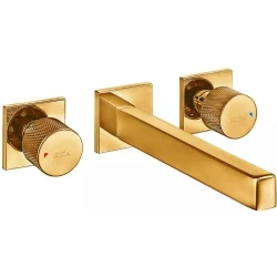 Eca Life 3 Delikli Duvardan Altın Ankastre Lavabo Bataryası - 102106777A1 Hemen Al