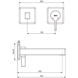 Eca Life Ankastre Lavabo Bataryası - 102167622-KK Hemen Al