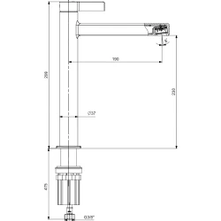 Eca Life Ecotechnology Mat Siyah Yüksek Lavabo Bataryası - 102188785C1 Hemen Al