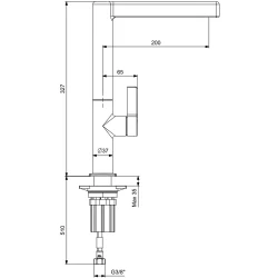 Eca Life Mat Antrasit Eviye Bataryası - 102118778C5