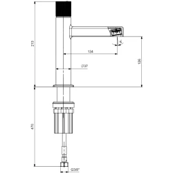 Eca Life Mat Antrasit Lavabo Bataryası - 102188781C5 Hemen Al