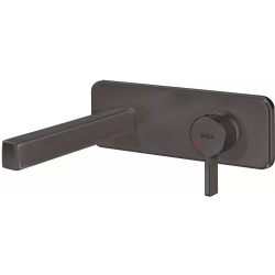 Eca Life Mat Antrasit Ankastre Lavabo Bataryası - 102167622C5-K