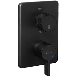 Eca Life Mat Siyah Ankastre Banyo Bataryası - 102167222C1-KDE