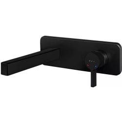 Eca Life Mat Siyah Ankastre Lavabo Bataryası - 102167622C1-K