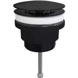 Eca Taşmalı-Taşmasız Sabit Mat Siyah Lavabo Sifonu - 402129032C1