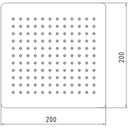 Eca Tiera 20 Cm Altın Duş Başlığı - 102145029A1 Hemen Al