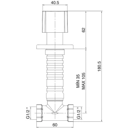 Eca Tiera Mat Siyah Ankastre Ara Kesme Valfi - 102151034C1 Hemen Al