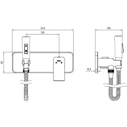 Eca Tiera El Duşlu Ankastre Taharet Bataryası - 102167005-KE Hemen Al