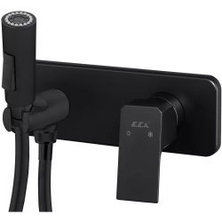 Eca Tiera El Duşlu Mat Siyah Ankastre Taharet Bataryası - 102167005C1-KE