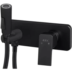 Eca Tiera El Duşlu Mat Siyah Ankastre Taharet Bataryası - 102167005C1-KE Hemen Al