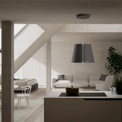 Faber Beat DG Matt F45 Mat Gri Ada Davlumbaz