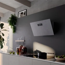 Faber Grexia Gres LG A80 Siyah-Gri Davlumbaz