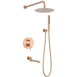Fontana FJ-4153F Rose Gold Ankastre Duş Seti