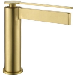 Fontana FJ-6012 Mat Fırçalanmış Altın Lavabo Bataryası