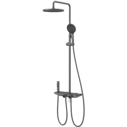 Fontana FJ-SS6157 Mat Siyah Duş Kolonu