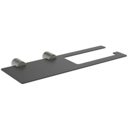 Fontana FY-90103 Mat Krom-Siyah Tuvalet Kağıtlığı