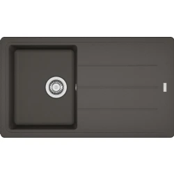 Franke Basis BFG 611-86 Sağ-Sol Damlalıklı Slate Grey Granit Evye