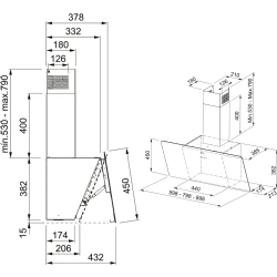 Franke Davlumbaz Fpj 615 V Bk A 60 Cm Siyah