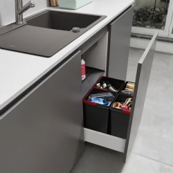 Franke Easysort 450-0-4 Ankastre Dolap İçi Çöp Kovası