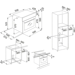 Franke Maris FMA 86 H SG Slate Grey Ankastre Fırın Hemen Al