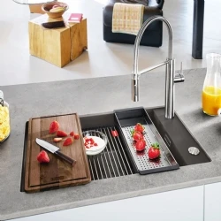 Franke Kubus 2 KNG 110-62 Slate Grey Granit Eviye