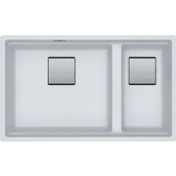Franke Kubus 2 KNG 160-46-21 Bianco Granit Eviye