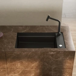 Franke Kubus Kng 110-62 Nero Granit Evye