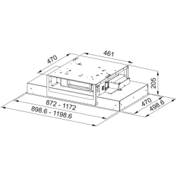 Franke Maris Ceeling FCMA 90 C WHG A+ White Ada Tipi Davlumbaz Hemen Al