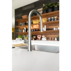 Franke Maris Slim Clear Water Su Arıtma Filtreli Spiralli Eviye Armatürü
