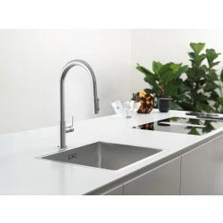 Franke Maris Slim Clear Water Su Arıtma Filtreli Spiralli Eviye Armatürü