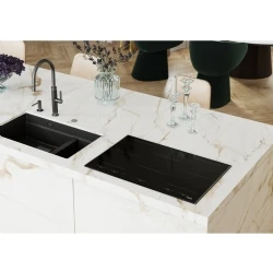 Franke Mythos Masterpiece FMY 805 I F KL AN Siyah Cam-Antrasit İndiksiyonlu Ocak