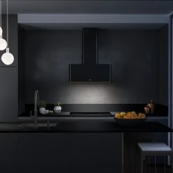 Franke Mythos Masterpiece FMYW BK M/AN 80 KL Mat Siyah-Antrasit Davlumbaz