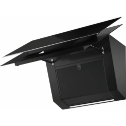 Franke Mythos Pro FMY 907 FM BK/XS Siyah Cam-Inox Davlumbaz