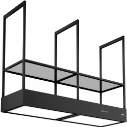 Franke Mythos T-Shelf Evolution FMY F160 Mat Siyah Ada Davlumbaz