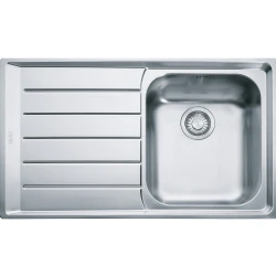 Franke Neptun Nex 611 Sol Damlalıklı Çelik Evye