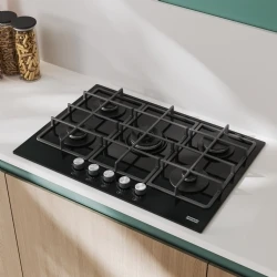 Franke Smart FHSM 755 4G DC BK C Siyah Cam Ankastre Ocak