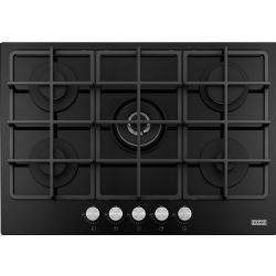 Franke Smart FHSM 755 4G DC BK C Siyah Cam Ankastre Ocak