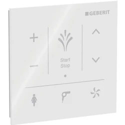 Geberit AquaClean İçin Beyaz Cam Kumanda Paneli - 147.038.SI.1