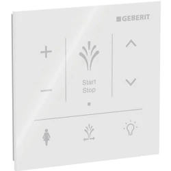 Geberit AquaClean Sela İçin Beyaz Cam Kumanda Paneli - 147.041.SI.1